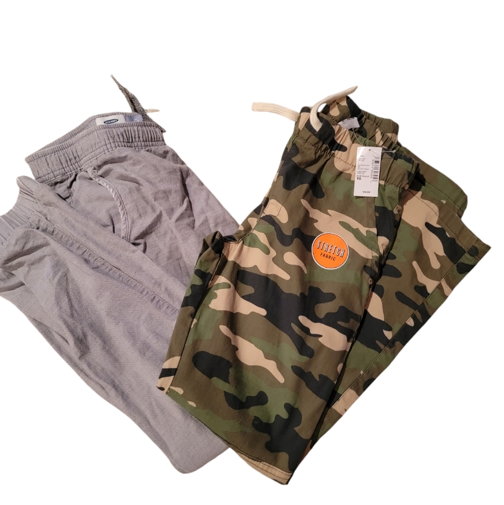 Two pairs of boys pants size 10/12
